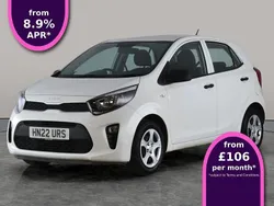 White Used 2022 Kia Picanto 4 Hatchback | £9,021 (Super price)