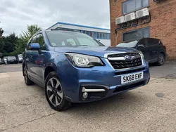 Blue Used 2018 Subaru Forester XE SUV | £11,625 (Fair price)
