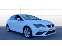 White Used 2018 Seat Leon FR Hatchback | £9,432 (Fair price)