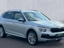 Brilliant silver metallic Used 2024 Skoda Kamiq SE L SUV | £19,870 (Fair price)
