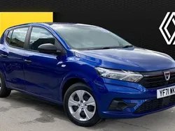 Blue Used 2021 Dacia Sandero Essentiel Hatchback | £8,933 (Fair price)