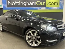 Black Used 2011 Mercedes C250 AMG Coupe | £9,395 (A bit pricey)