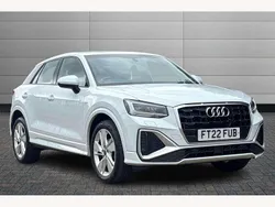 Glacier white Used 2022 Audi Q2 S-Line SUV | £23,250 (Fair price)