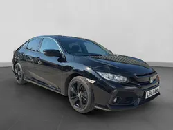 Black Used 2017 Honda Civic SR Hatchback | £9,690 (Fair price)