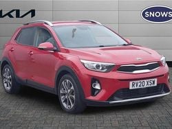 Blaze red Used 2020 Kia Stonic 3 SUV | £13,399 (Fair price)