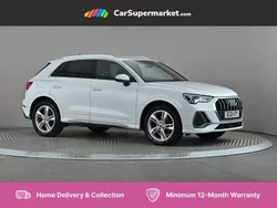 White Used 2021 Audi Q3 S-Line SUV | £23,697 (Good price)