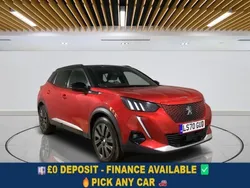 Red Used 2020 Peugeot e-2008 GT SUV | £11,399 (Fair price)