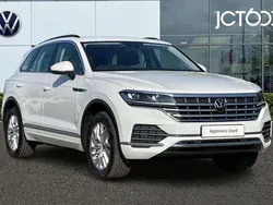 White Used 2022 VW Touareg SEL SUV | £34,819 (Super price)