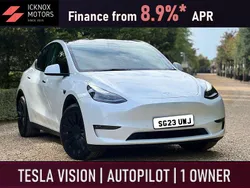 White Used 2023 Tesla Model Y Long Range AWD SUV | £27,495 (Fair price)