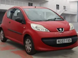 Red Used 2007 Peugeot 107 Hatchback | £790 (Super price)