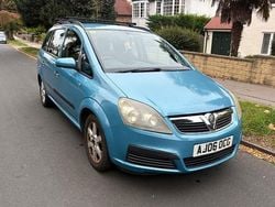 Blue Used 2006 Vauxhall Zafira MPV | £1,399 (Good price)