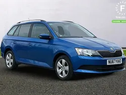 Blue Used 2017 Skoda Fabia SE Estate | £11,199 (Fair price)