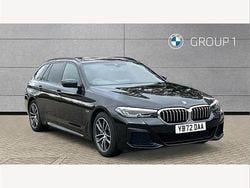 Black Used 2022 BMW 530e M Sport Estate | £26,995 (Fair price)
