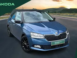 Blue Used 2021 Skoda Fabia Colour Edition Hatchback | £11,749 (Fair price)