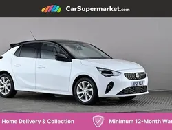 White Used 2021 Vauxhall Corsa Elite Hatchback | £12,497 (Fair price)