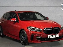 Red Used 2021 BMW 118 M Sport Hatchback | £20,790 (Fair price)