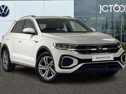 White Used 2022 VW T-Roc R-line SUV | £21,822 (Fair price)