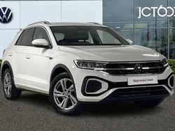 White Used 2022 VW T-Roc R-line SUV | £23,397 (Fair price)