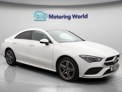 White Used 2021 Mercedes CLA250e AMG Line Premium Plus Sedan | £24,500 (Good price)