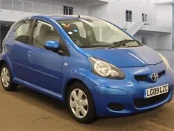 Blue Used 2009 Toyota Aygo Hatchback | £2,350 (A bit pricey)