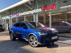 Blue Used 2025 Audi Q3 Black Edition SUV | £41,990 (Expensive)