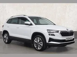 White Used 2024 Skoda Karoq SE L SUV | £21,841 (Fair price)