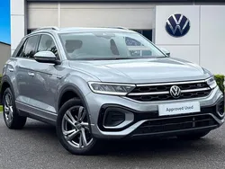Silver Used 2023 VW T-Roc R-line SUV | £24,989 (Fair price)