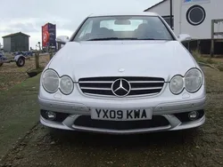 Silver Used 2009 Mercedes CLK220 Coupe | £3,500 (Fair price)