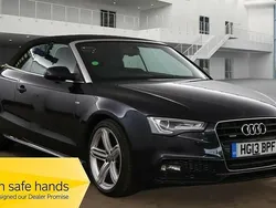 Blue Used 2013 Audi A5 Cabriolet S-Line Cabriolet | £7,495 (Good price)