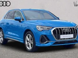 Blue Used 2022 Audi Q3 S-Line SUV | £25,900 (Good price)