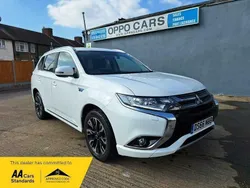 White Used 2016 Mitsubishi Outlander P-HEV Estate | £6,495 (Expensive)