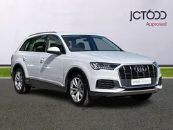 White Used 2020 Audi Q7 Sport SUV | £33,000 (Fair price)