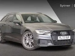 Grey Used 2022 Audi A6 Black Edition Estate | £35,000 (Expensive)