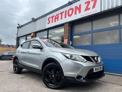 Silver Used 2016 Nissan Qashqai N-TEC SUV | £7,695 (Fair price)