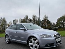 Silver Used 2007 Audi A3 S-Line Hatchback | £3,100 (Fair price)
