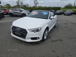 White Used 2018 Audi A3 Cabriolet Sport Cabriolet | £11,750 (Fair price)