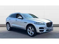 Silver Used 2017 Jaguar F-Pace Portfolio SUV | £18,197 (Fair price)