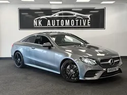 Grey Used 2019 Mercedes E220 AMG line Coupe | £17,990 (Good price)