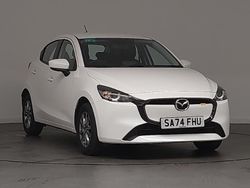 White Used 2024 Mazda 2 Center-Line Hatchback | £14,498 (Fair price)