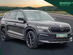 Black Used 2022 Skoda Kodiaq SportLine SUV | £31,457 (A bit pricey)