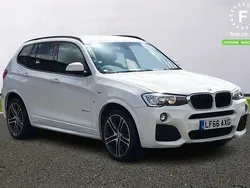 White Used 2016 BMW X3 M Sport SUV | £20,599 (Expensive)