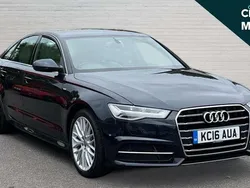Blue Used 2016 Audi A6 S-Line Sedan | £12,082 (Fair price)