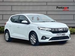 White Used 2023 Dacia Sandero Expression Hatchback | £12,679 (Fair price)