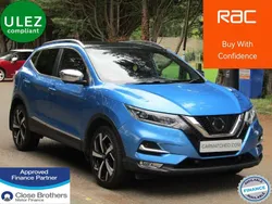 Blue Used 2017 Nissan Qashqai Tekna+ SUV | £7,495
