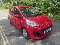 Red Used 2014 Peugeot 107 Active Hatchback | £3,995 (Fair price)