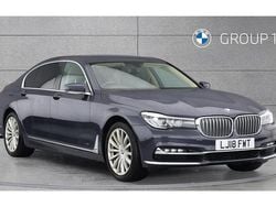 Arctic grey Used 2021 BMW 740L Exclusive Sedan | £27,990