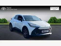 White Used 2024 Toyota C-HR Design SUV | £27,063 (Fair price)