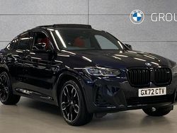 Black Used 2022 BMW X4 M Sport SUV | £44,595 (Fair price)