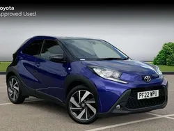 Blue Used 2022 Toyota Aygo Hatchback | £12,724 (Fair price)
