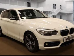 White Used 2018 BMW 118 Sport Line Hatchback | £7,995 (Good price)
